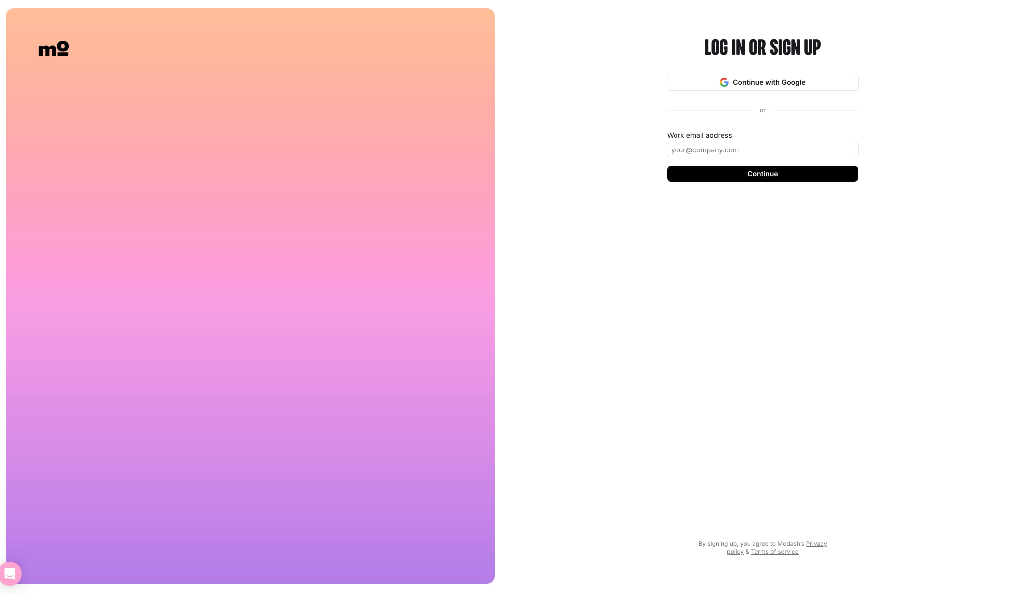 Influencer marketing made simple | Modash.io captured website design