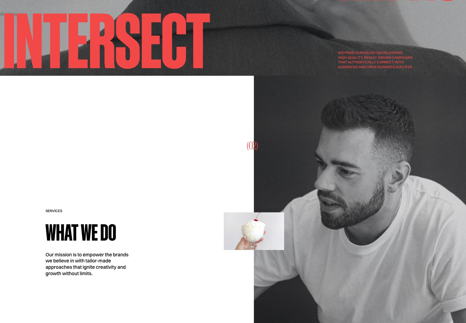 Home — Sundae Creative | A new generation communications agency captured website design