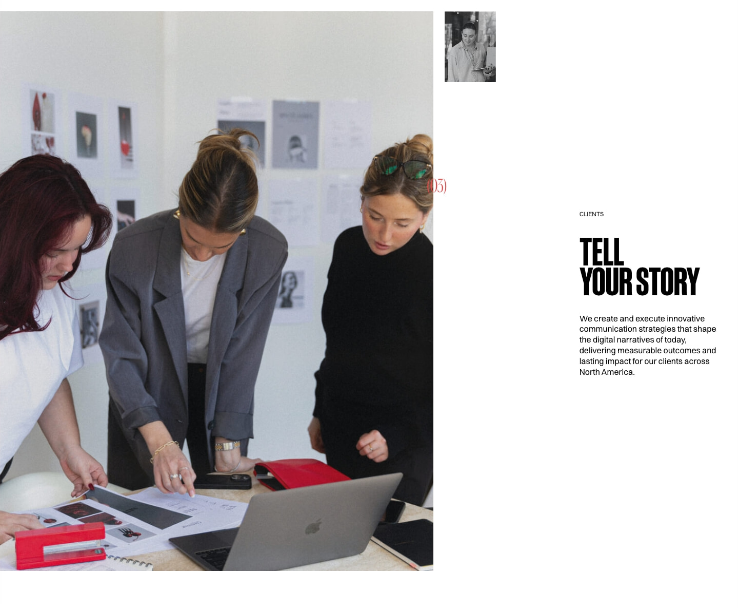 Home — Sundae Creative | A new generation communications agency captured website design