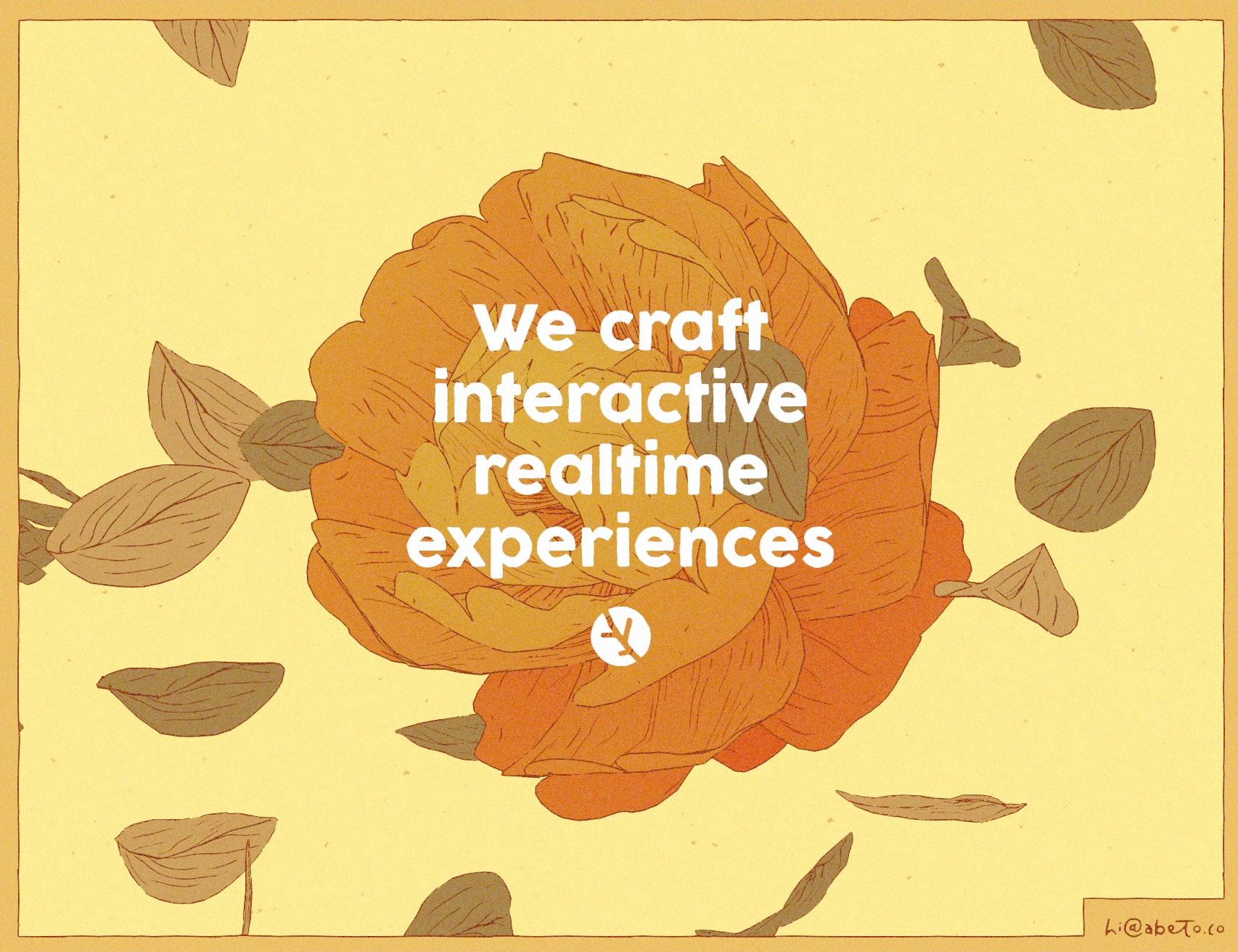 abeto - Crafted Interactive Experiences captured website design