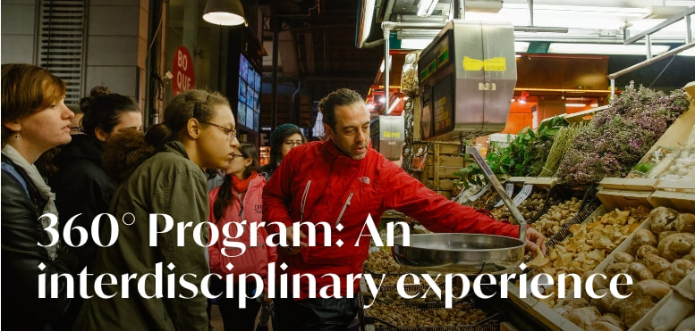360° Program: An interdisciplinary experience captured website design