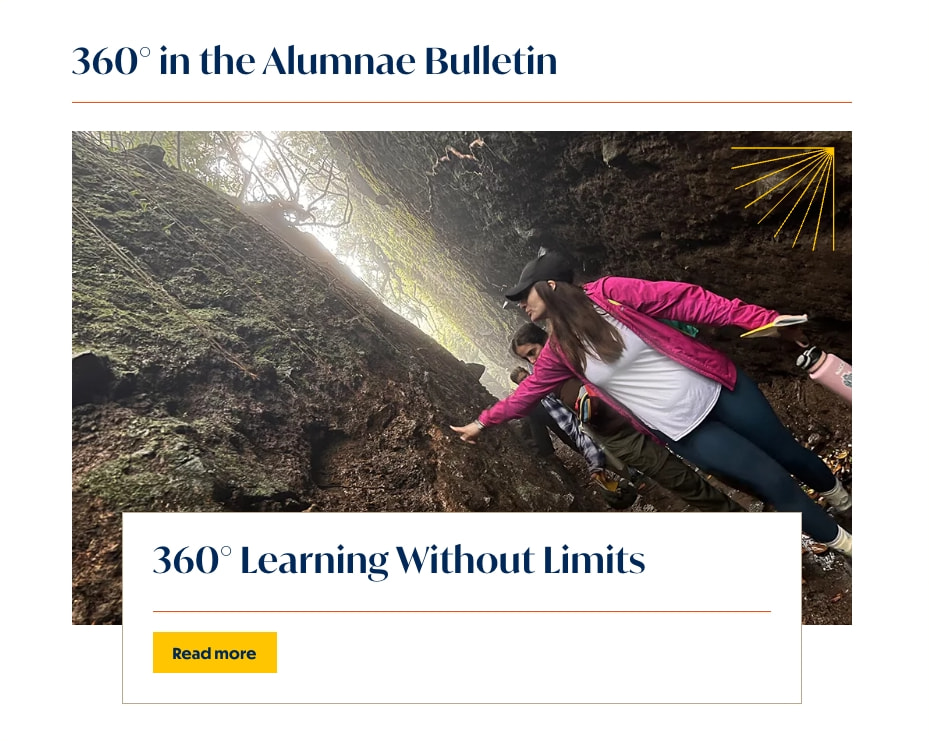 360° Program: An interdisciplinary experience captured website design