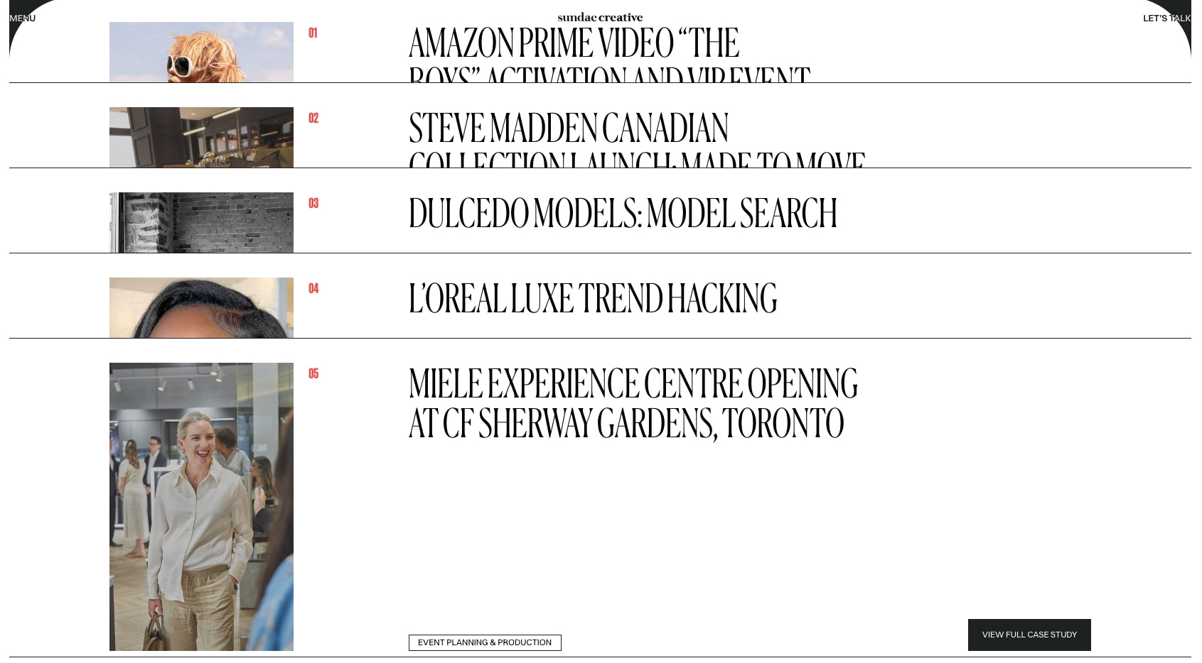 Home — Sundae Creative | A new generation communications agency captured website design