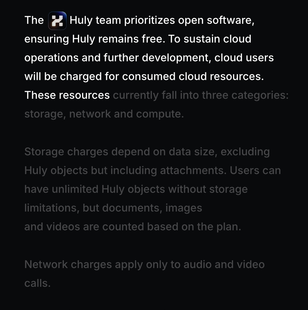 Captured design matching huly.io captured website design