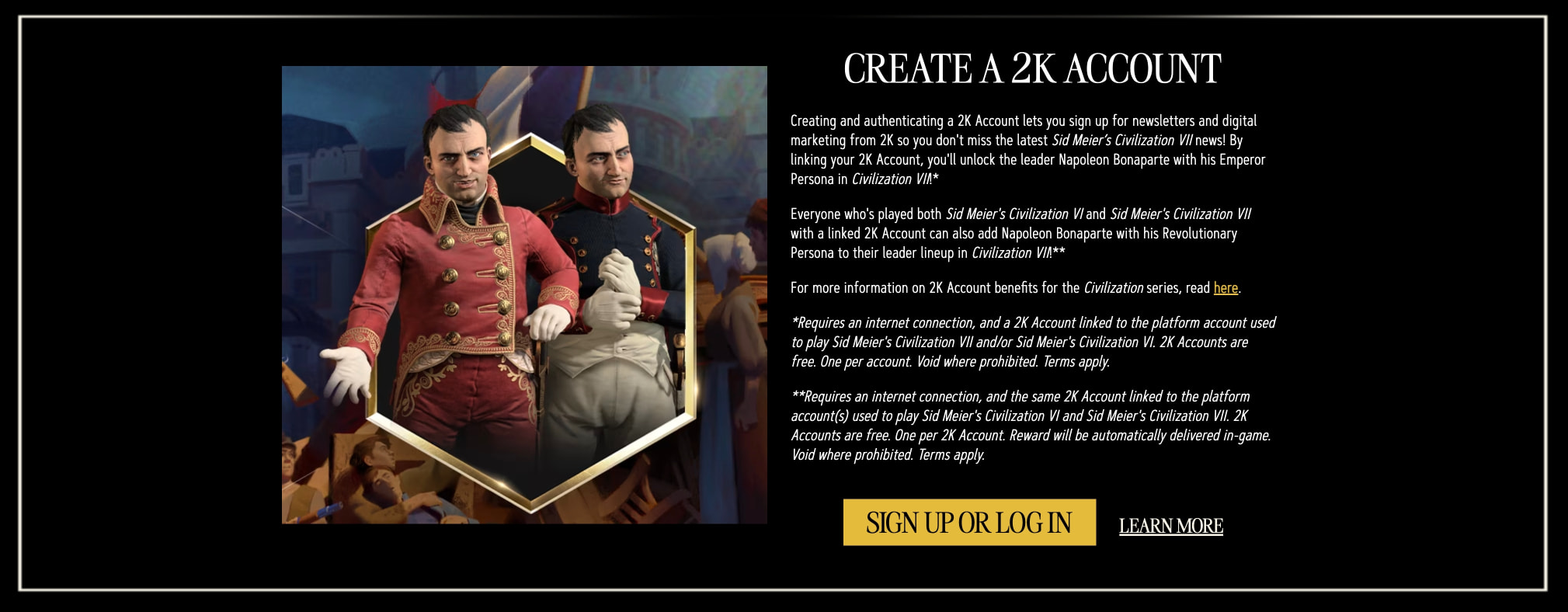 Sid Meier's Civilization VII | Official Site captured website design