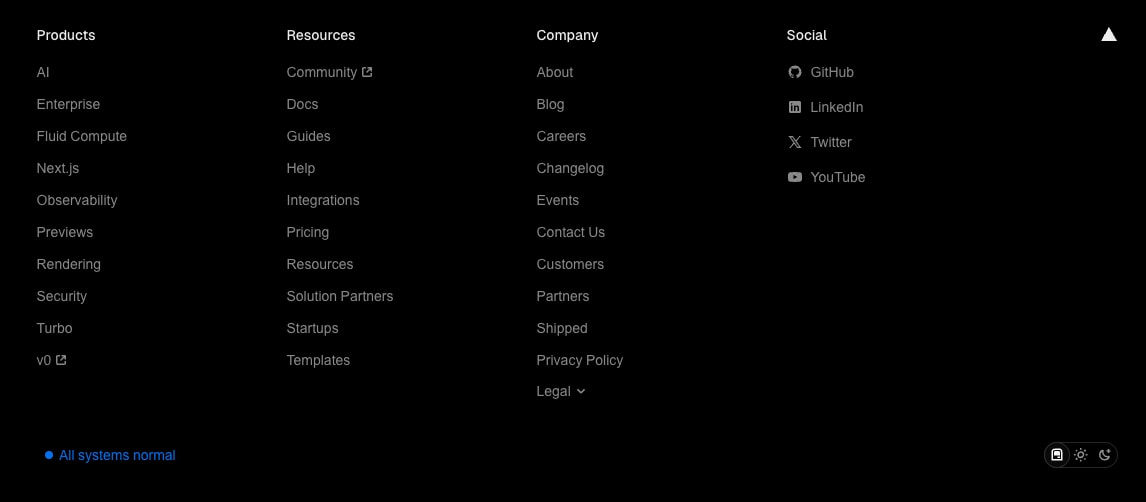 Vercel: Build and deploy the best web experiences with the AI Cloud captured website design
