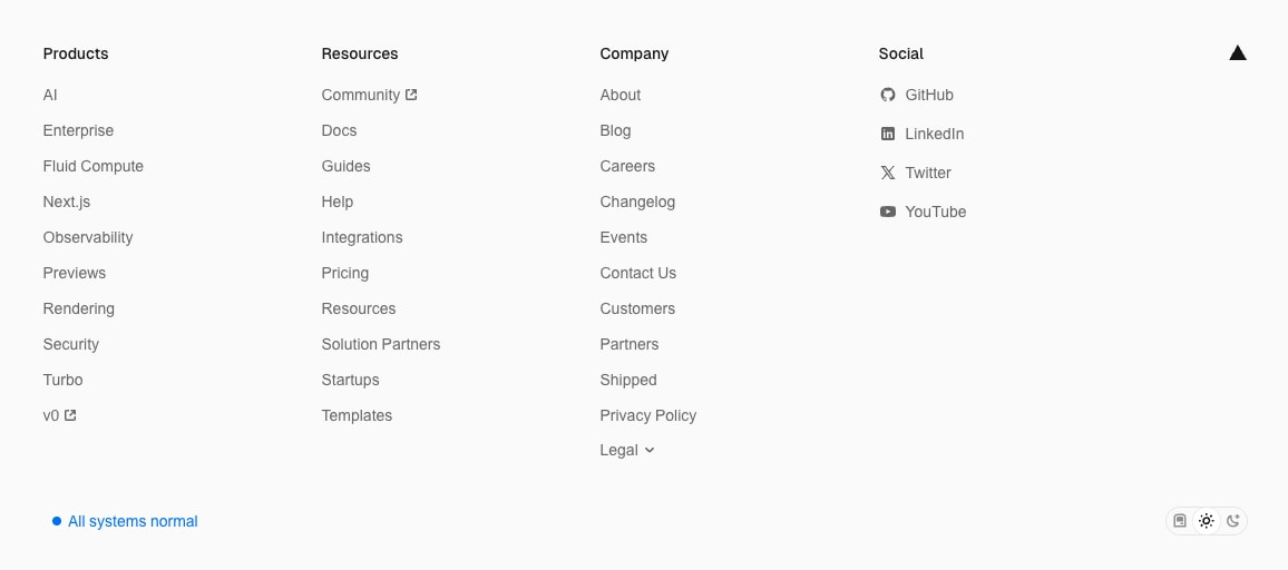 Vercel: Build and deploy the best web experiences with the AI Cloud captured website design