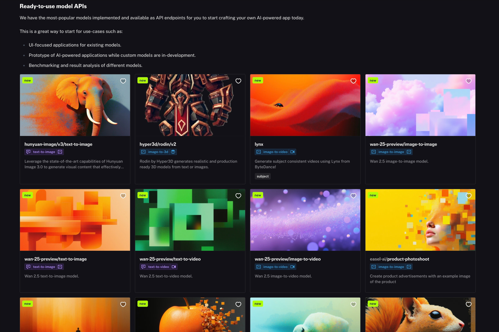 Dashboard | fal.ai captured website design