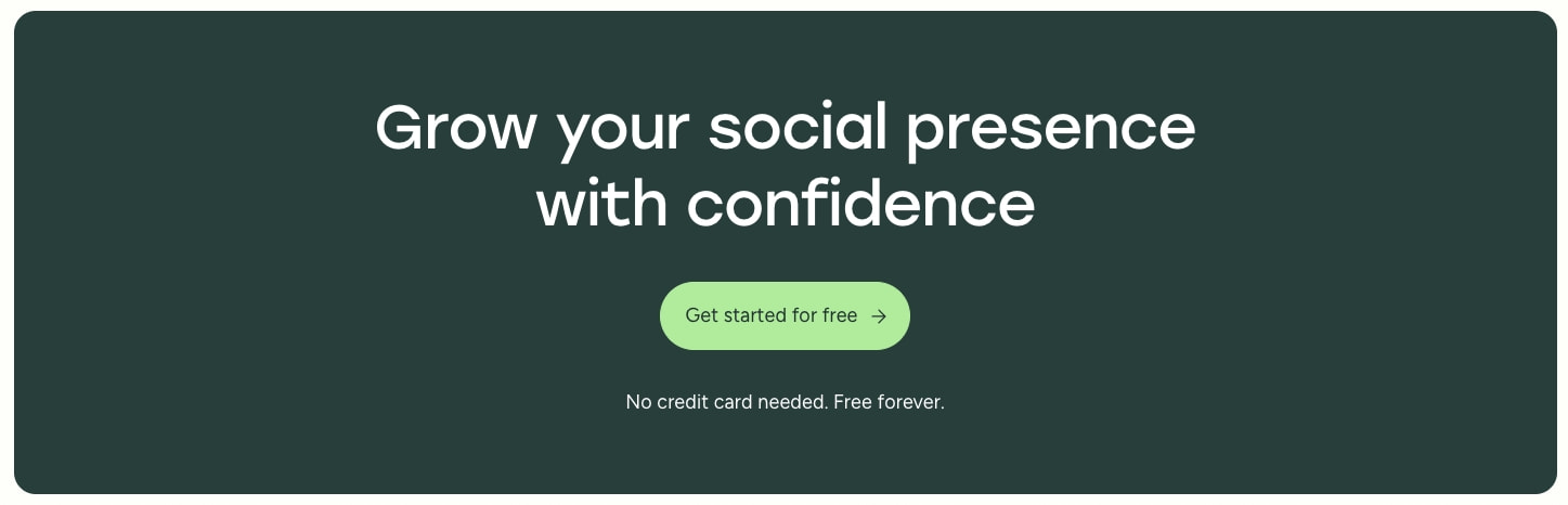 Buffer: Social media management for everyone captured website design