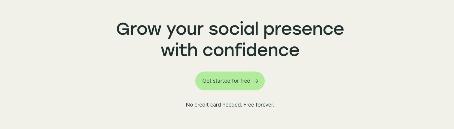 Social Media Content Tools for Effortless Creation | Buffer captured website design