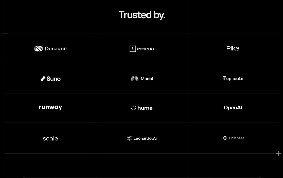 Deploy AI at the speed of frontend captured website design