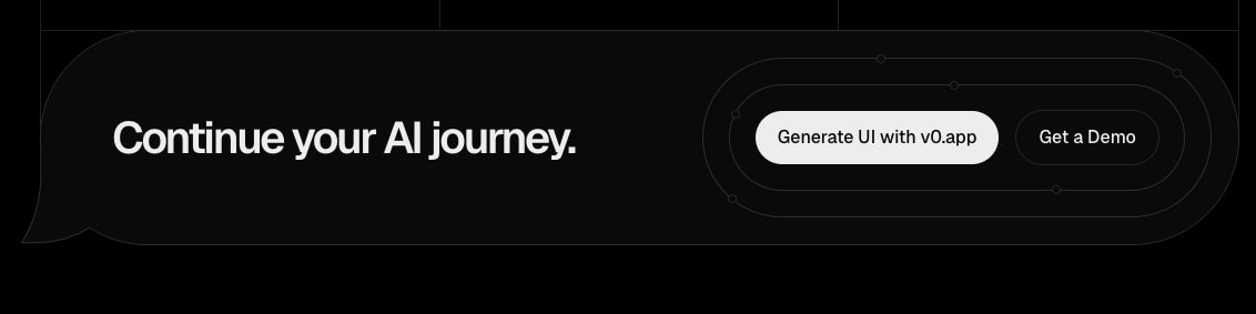 Deploy AI at the speed of frontend captured website design