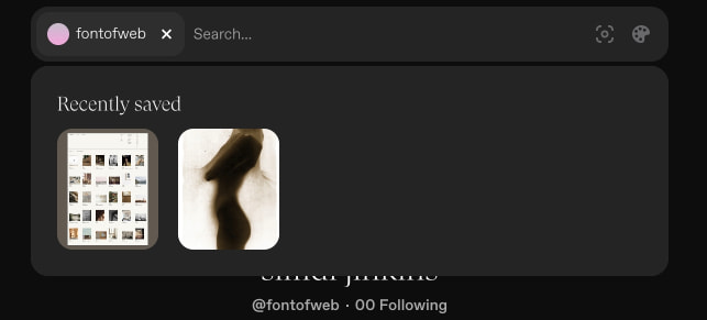 simdi jinkins (@fontofweb) / Cosmos captured website design