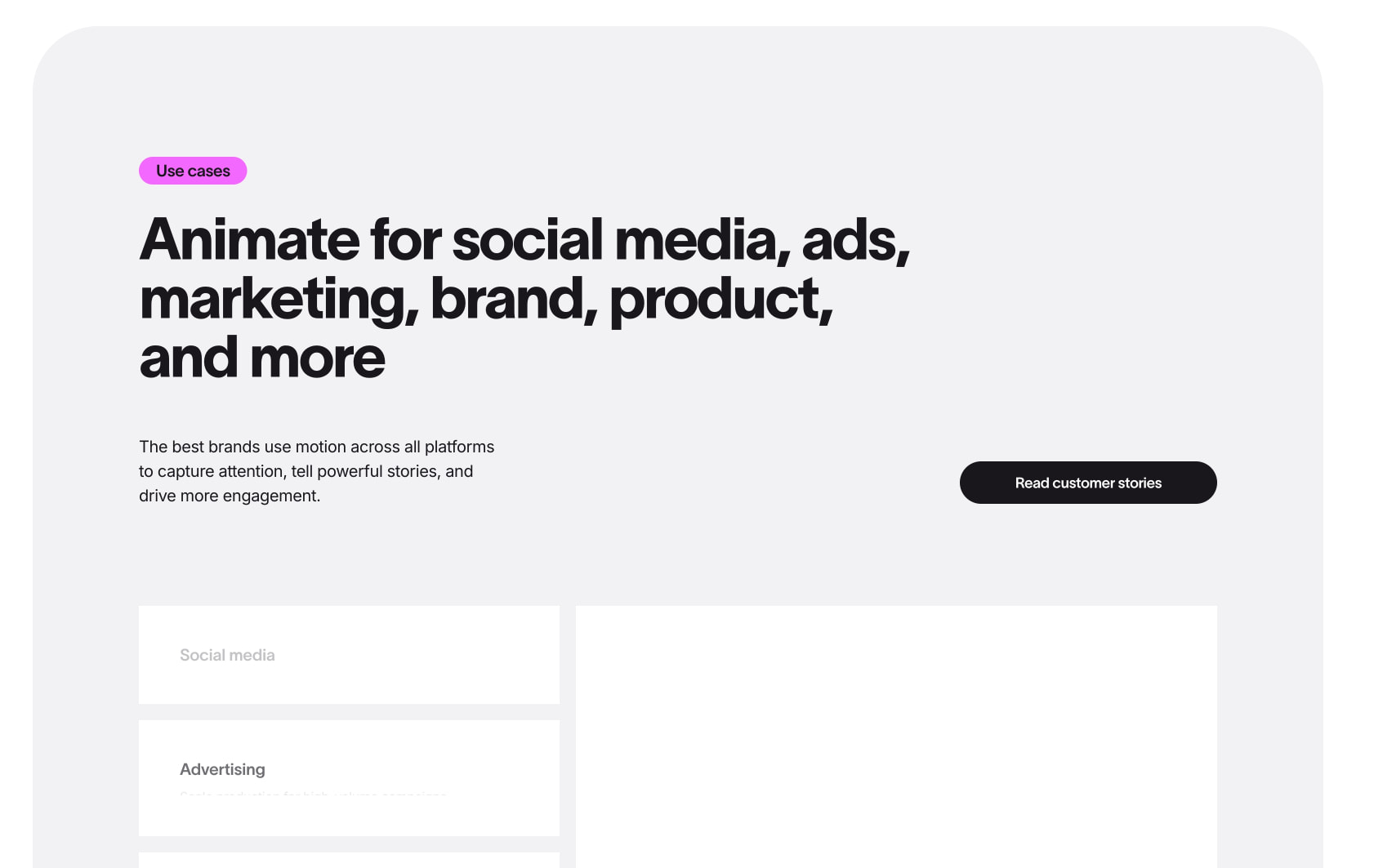 Jitter · A fast and simple motion design tool on the web captured website design