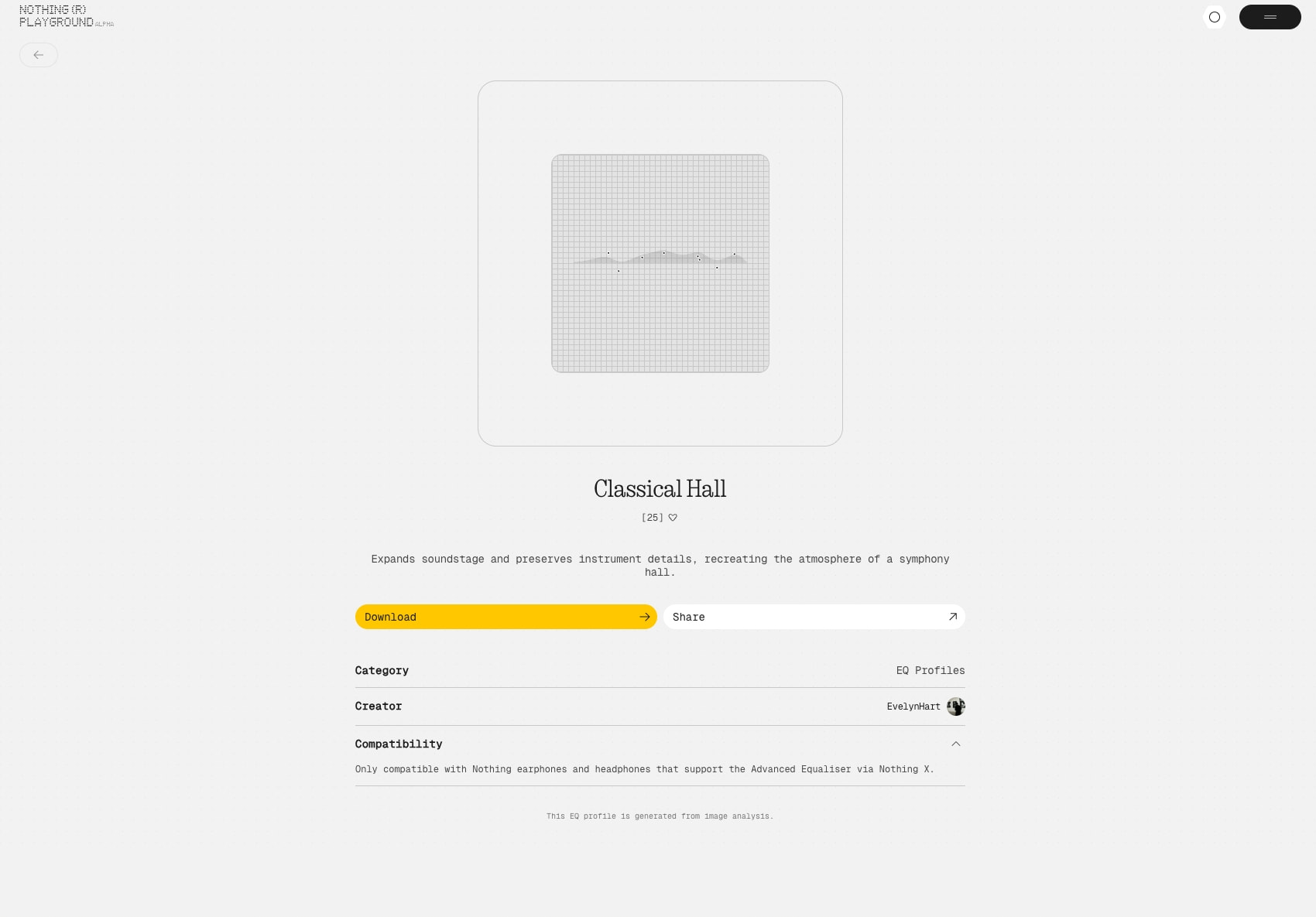 Nothing Playground captured website design