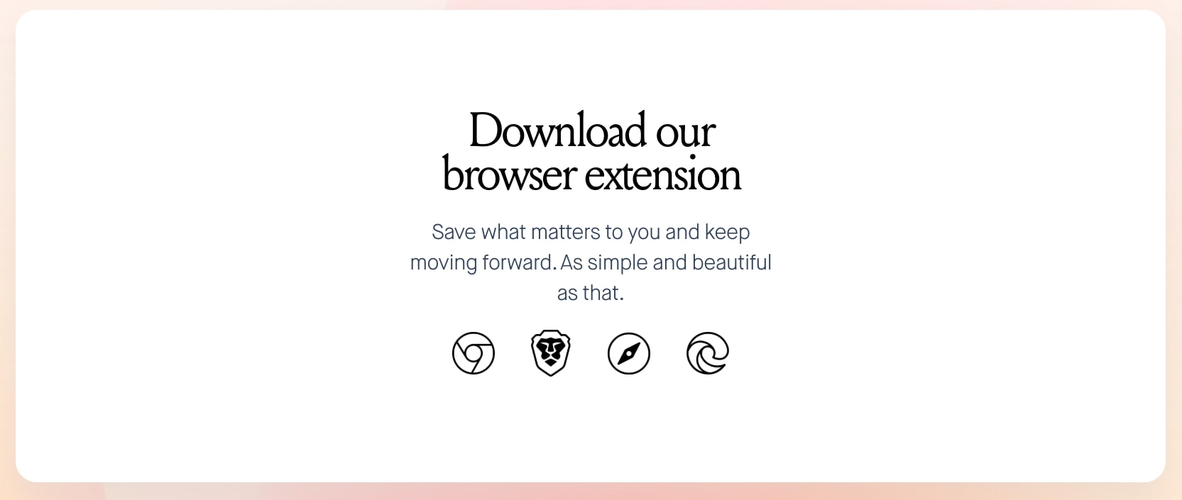 Browser Extensions - A brand new mind for you. captured website design
