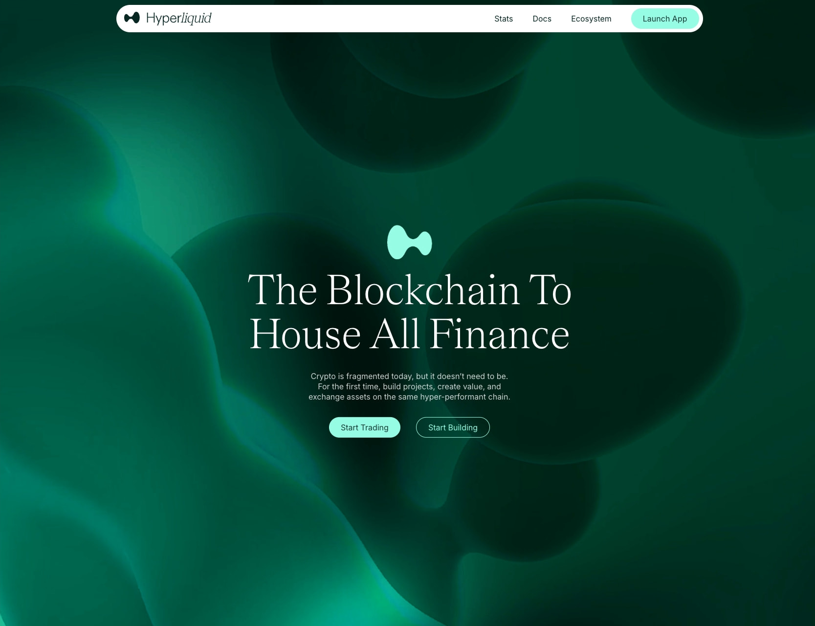 Hyper Foundation captured website design