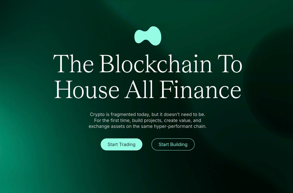 Hyper Foundation captured website design