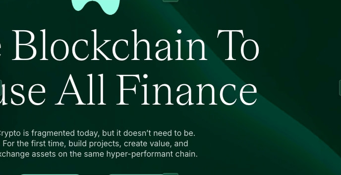 Hyper Foundation captured website design