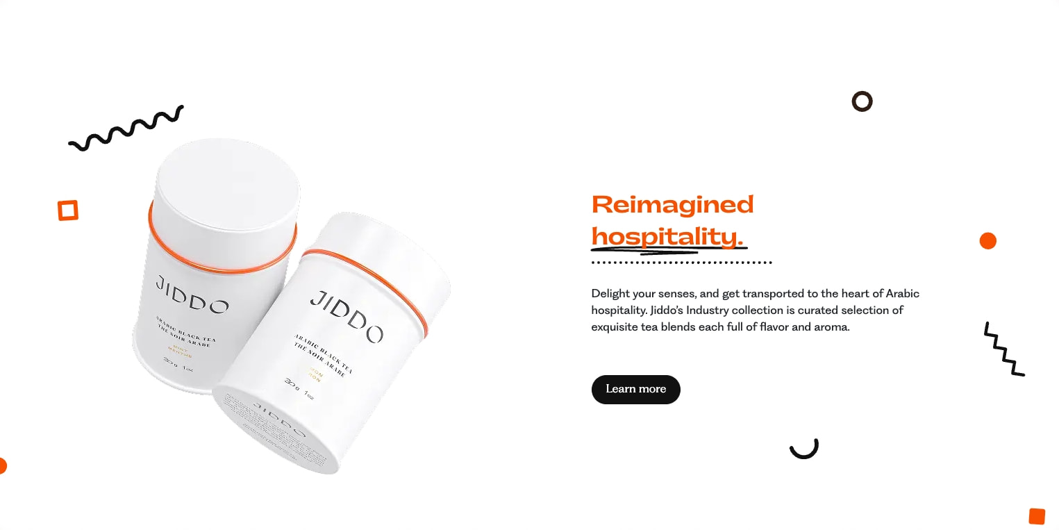 Home | DRINK JIDDO captured website design