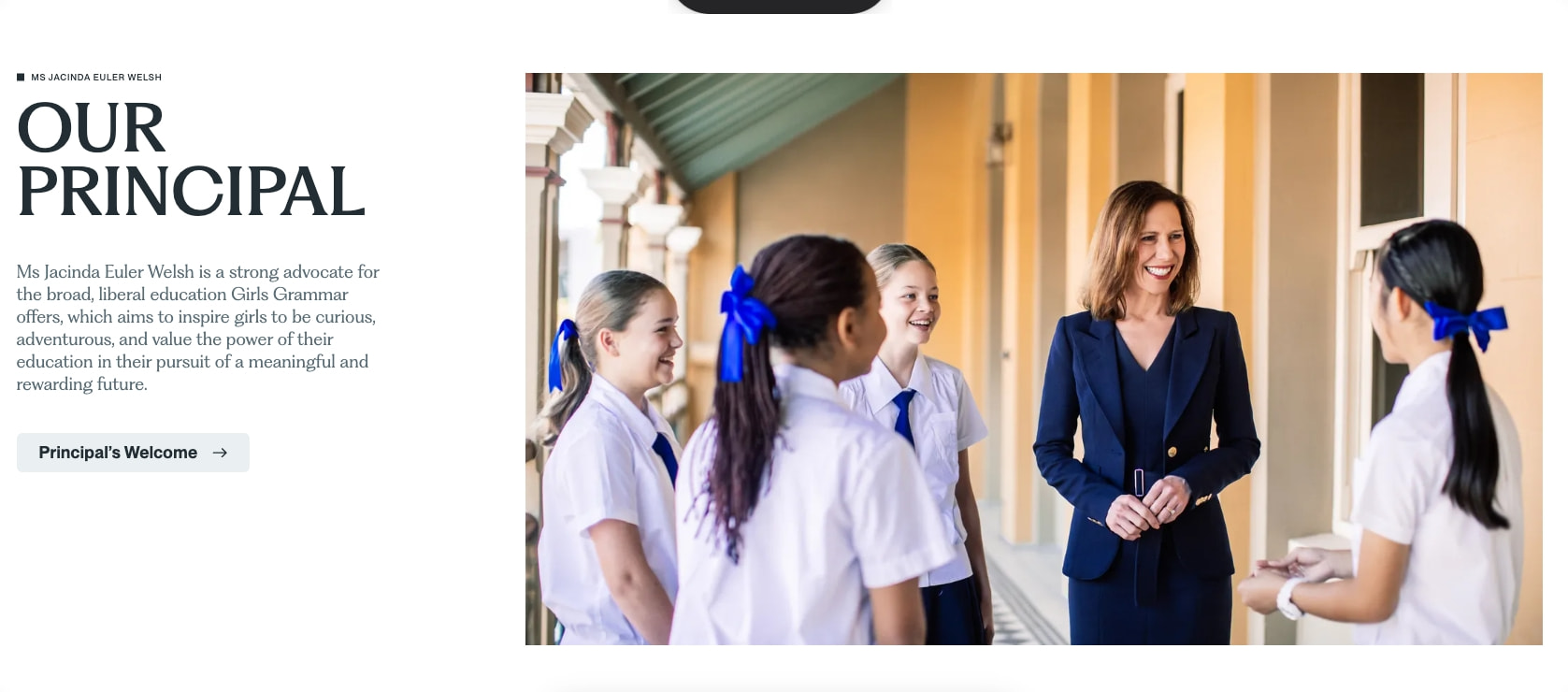 Brisbane Girls Grammar School - Brisbane Girls Grammar School captured website design