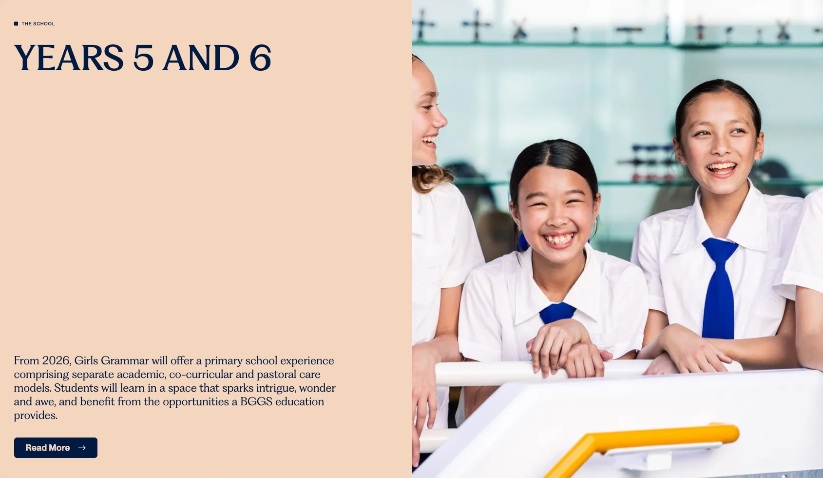 Brisbane Girls Grammar School - Brisbane Girls Grammar School captured website design