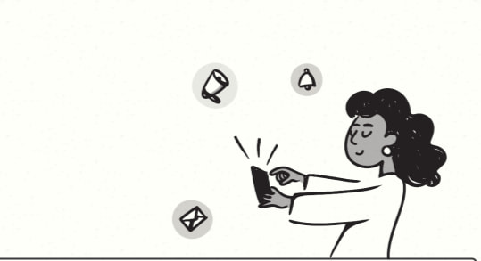 100X.Bot editorial illustration detail captured website design