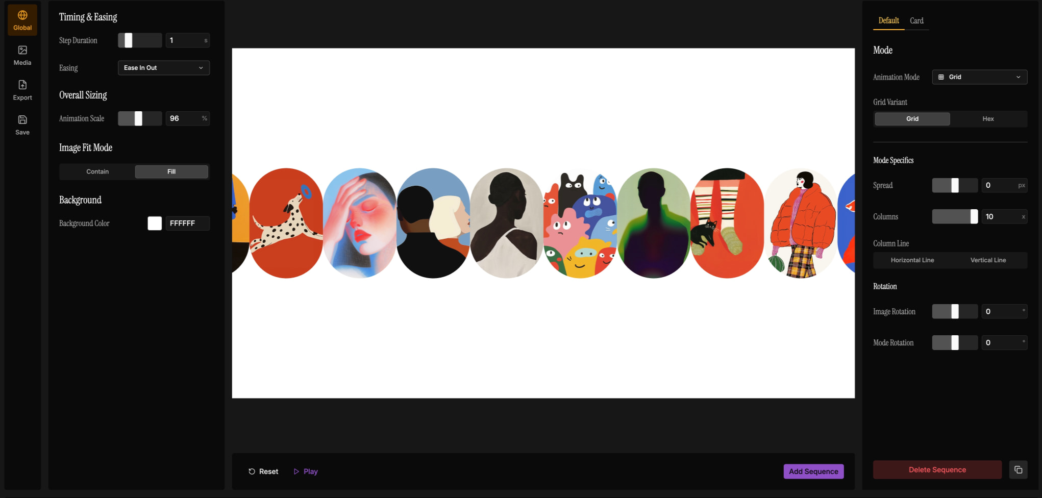 Sequence – Momentum captured website design
