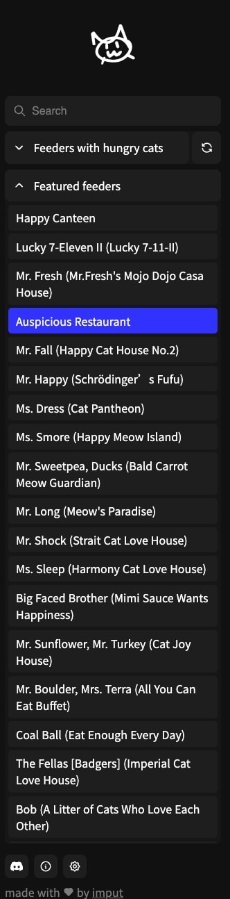 Auspicious Restaurant · meow.camera captured website design