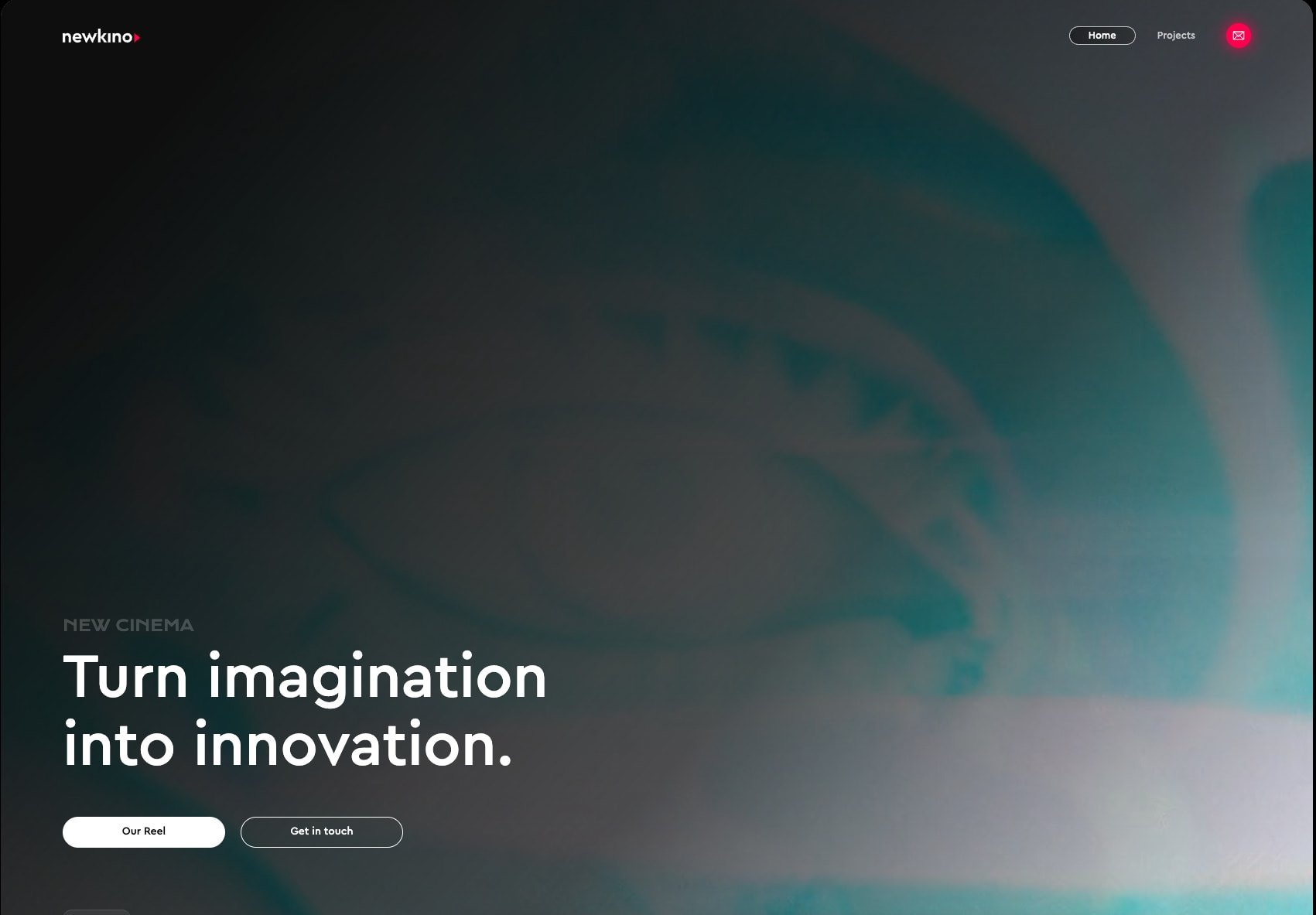 NewKino Studio captured website design