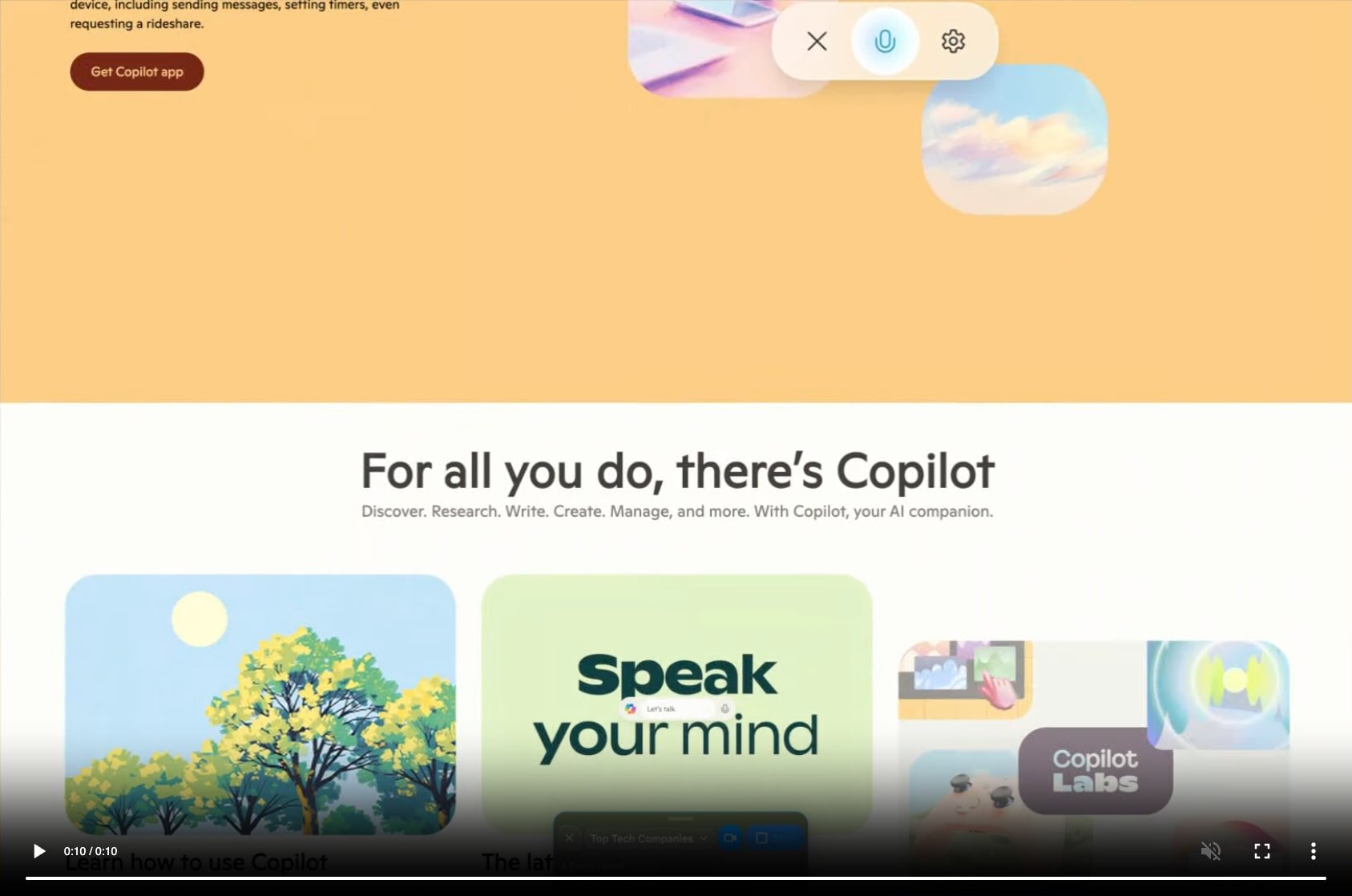 Enjoy AI Assistance Anywhere with Copilot for PC, Mac, Mobile, and More | Microsoft Copilot captured website design