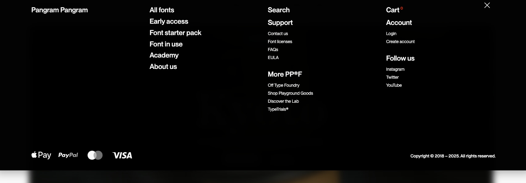 Pangram Pangram — Free to try, High-Quality Fonts for Designers – Pangram Pangram Foundry captured website design