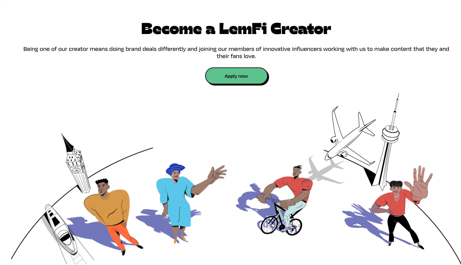 LemFi | Influencer captured website design