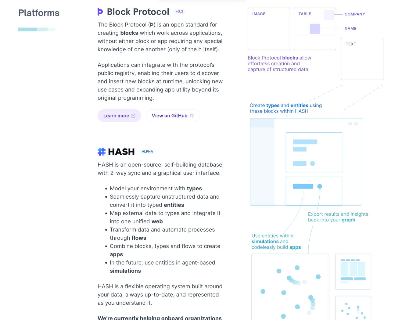 HASH.dev – HASH for Developers captured website design