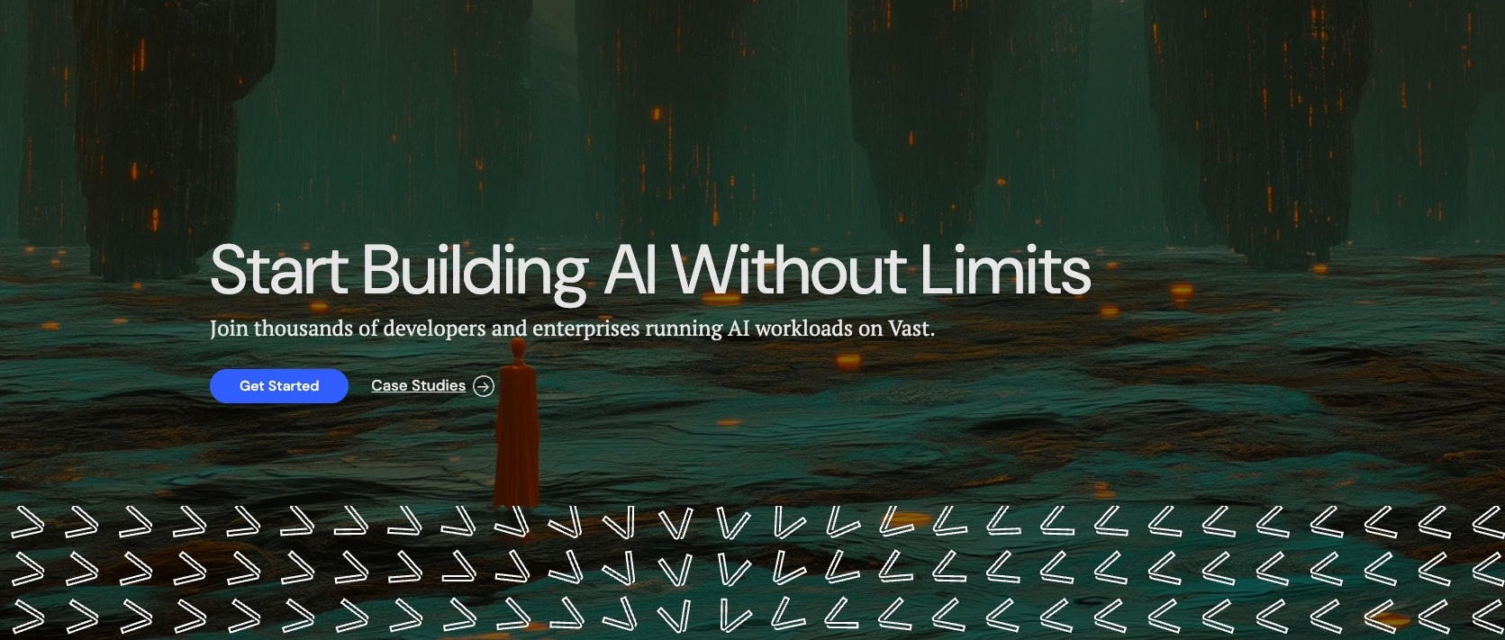 Rent GPUs | Vast.ai captured website design