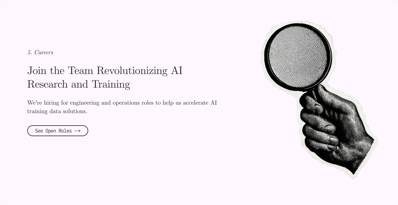 AfterQuery captured website design