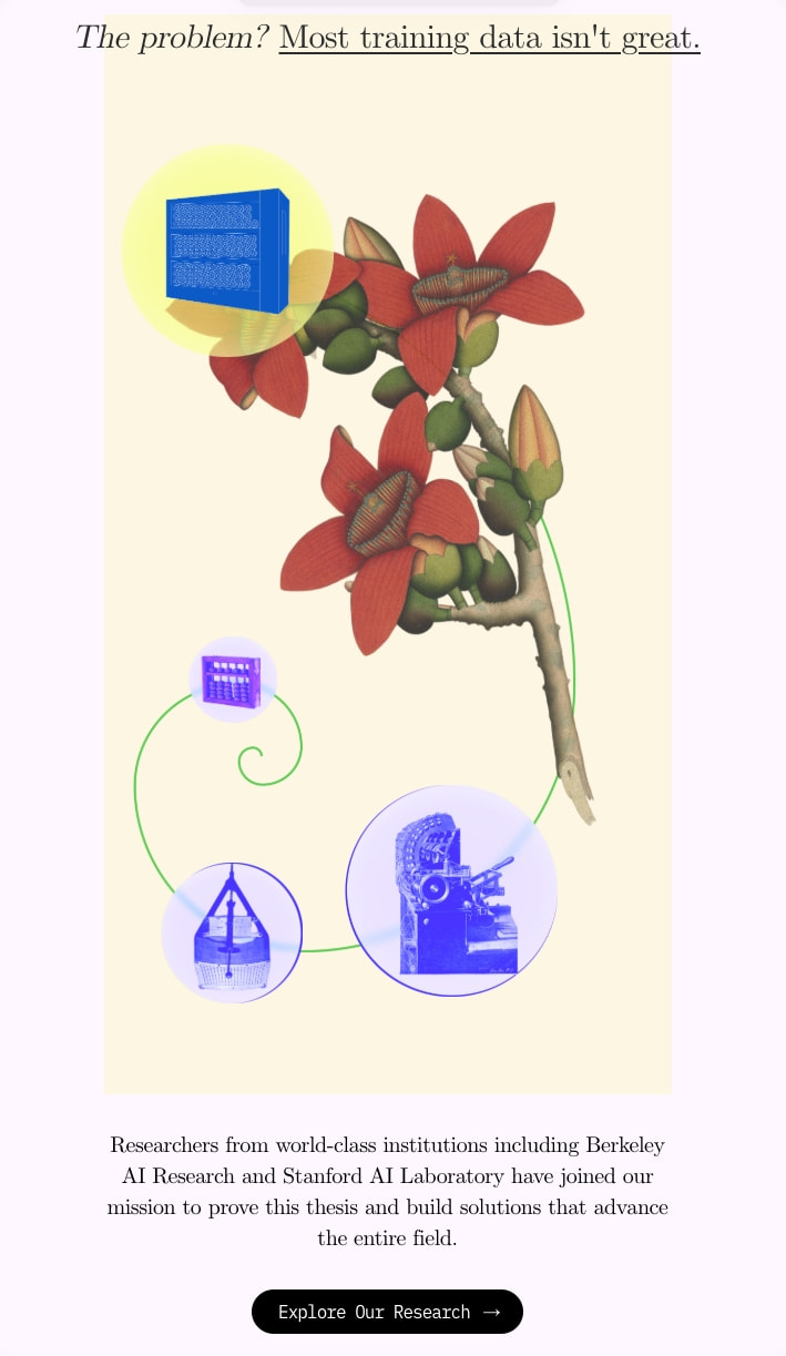AfterQuery captured website design