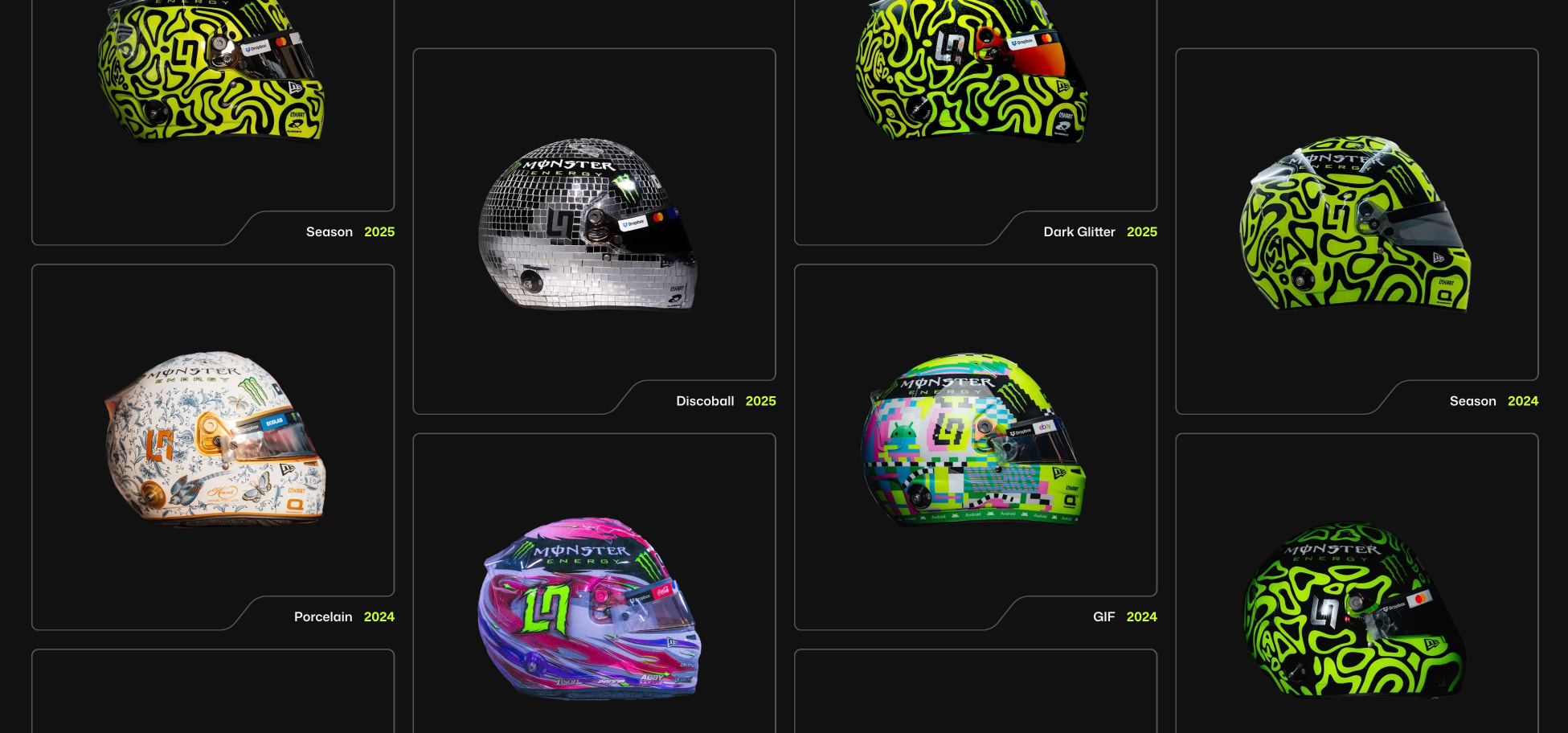 2025 McLaren Formula 1 Driver — Lando Norris captured website design
