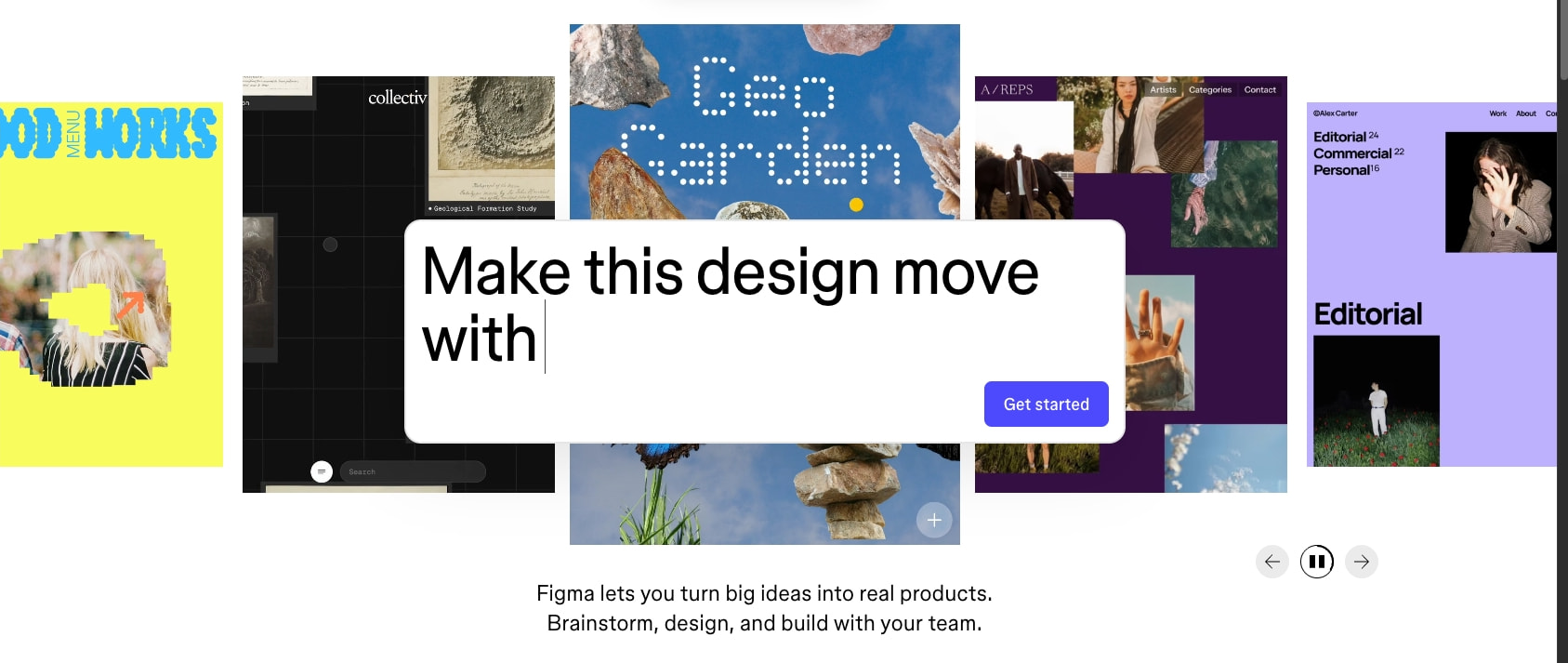 Figma: The Collaborative Interface Design Tool captured website design