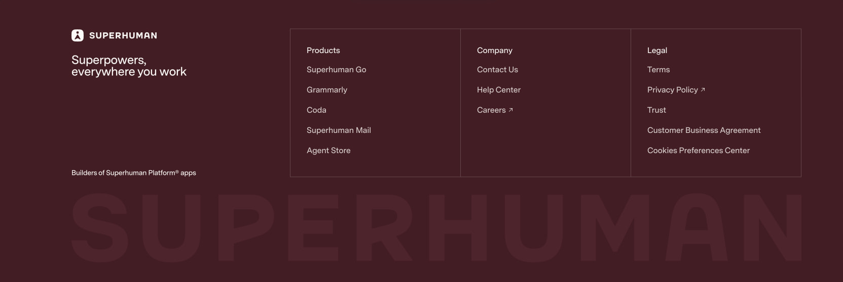Superhuman Suite | Pricing & Plans captured website design