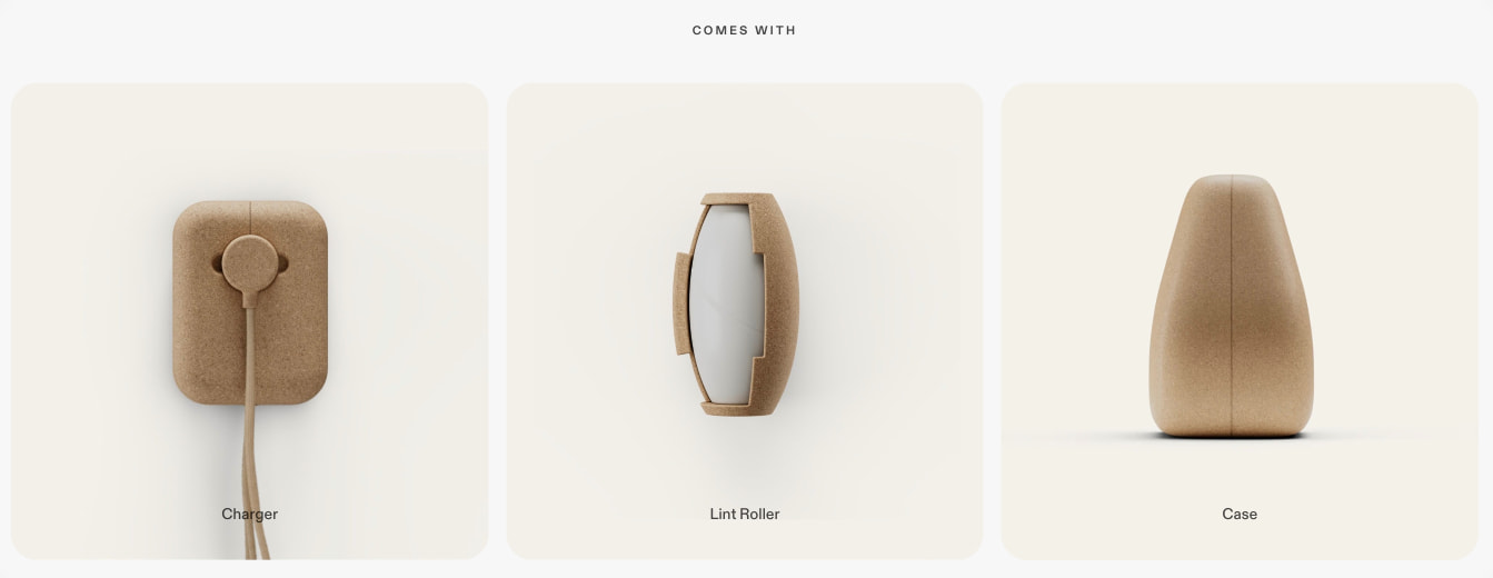 NEO Home Robot captured website design