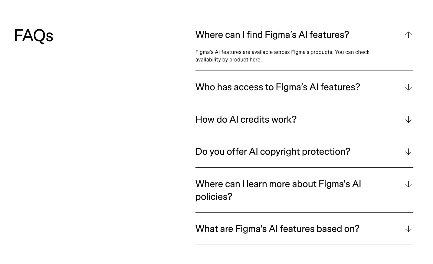 Figma AI: Your Creativity, unblocked with Figma AI captured website design