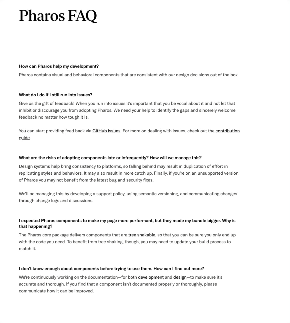 Home | Pharos: JSTOR's Design System captured website design