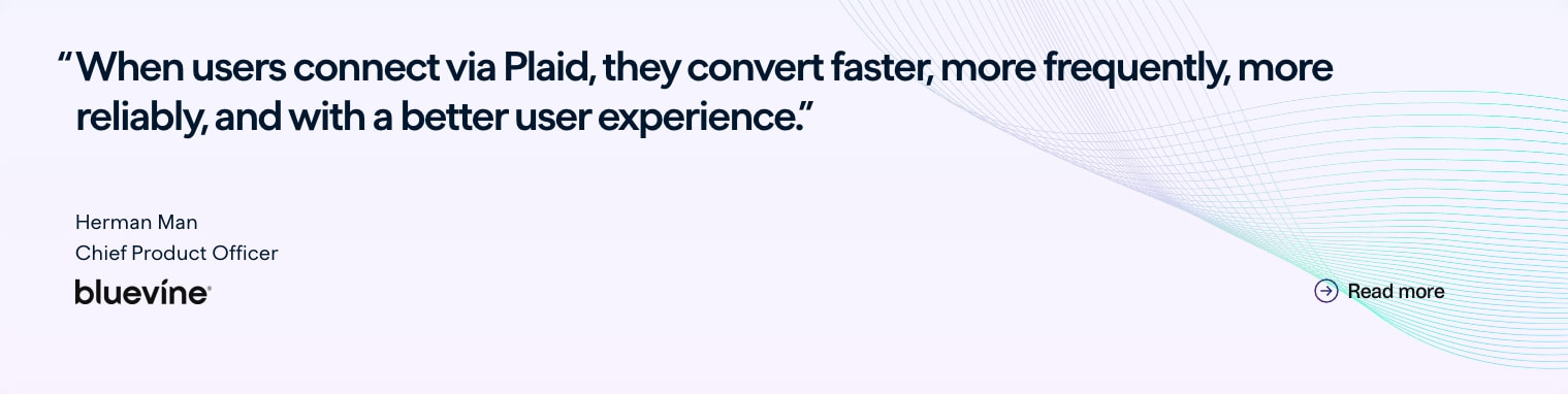 Credit underwriting & risk decisioning software solutions | Plaid captured website design