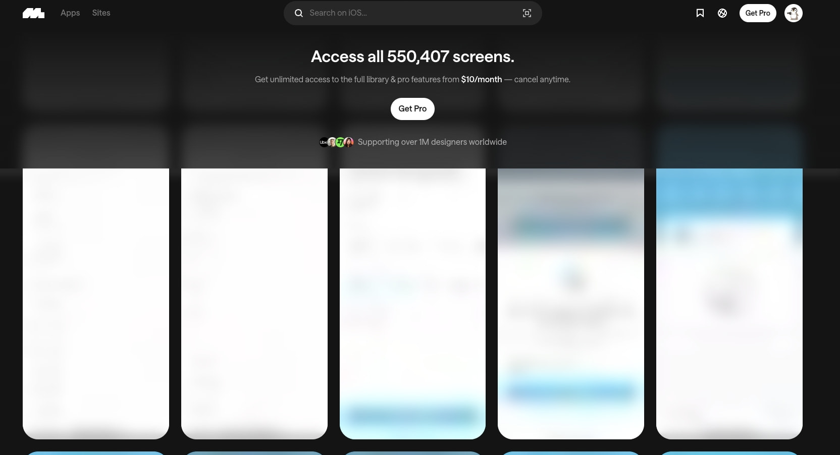 Setel iOS | Mobbin captured website design