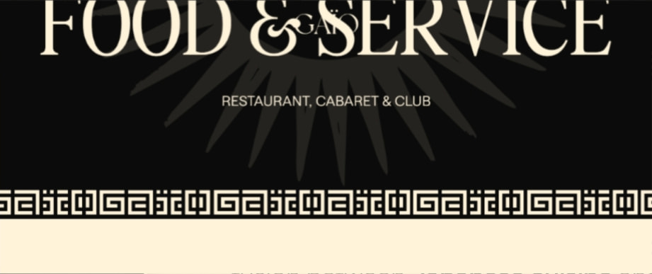 GAÏO - Restaurant, Cabaret et Club captured website design
