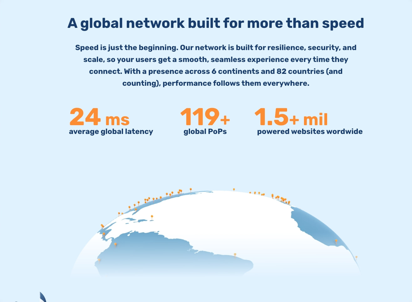 bunny.net - The Global Edge Platform that truly Hops captured website design