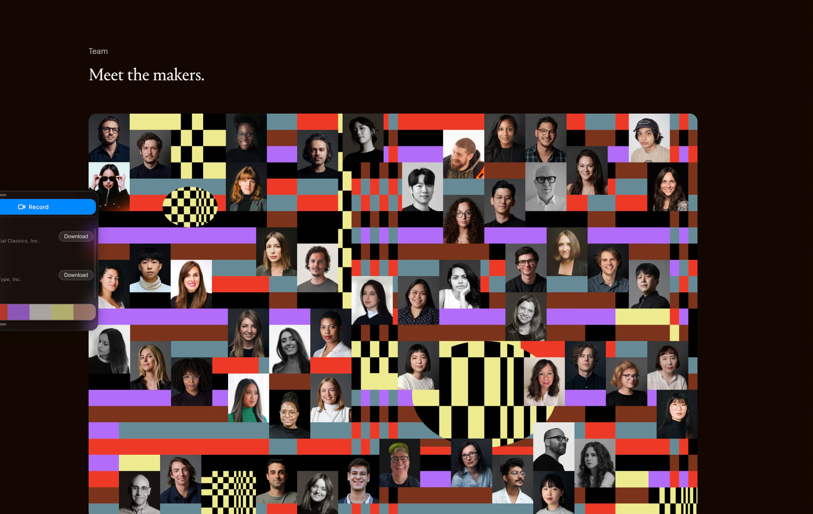 Team | COLLINS captured website design