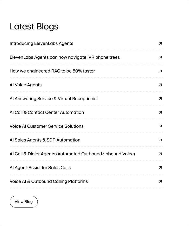Conversational AI Agent Platform for Real-Time Voice & Chat captured website design