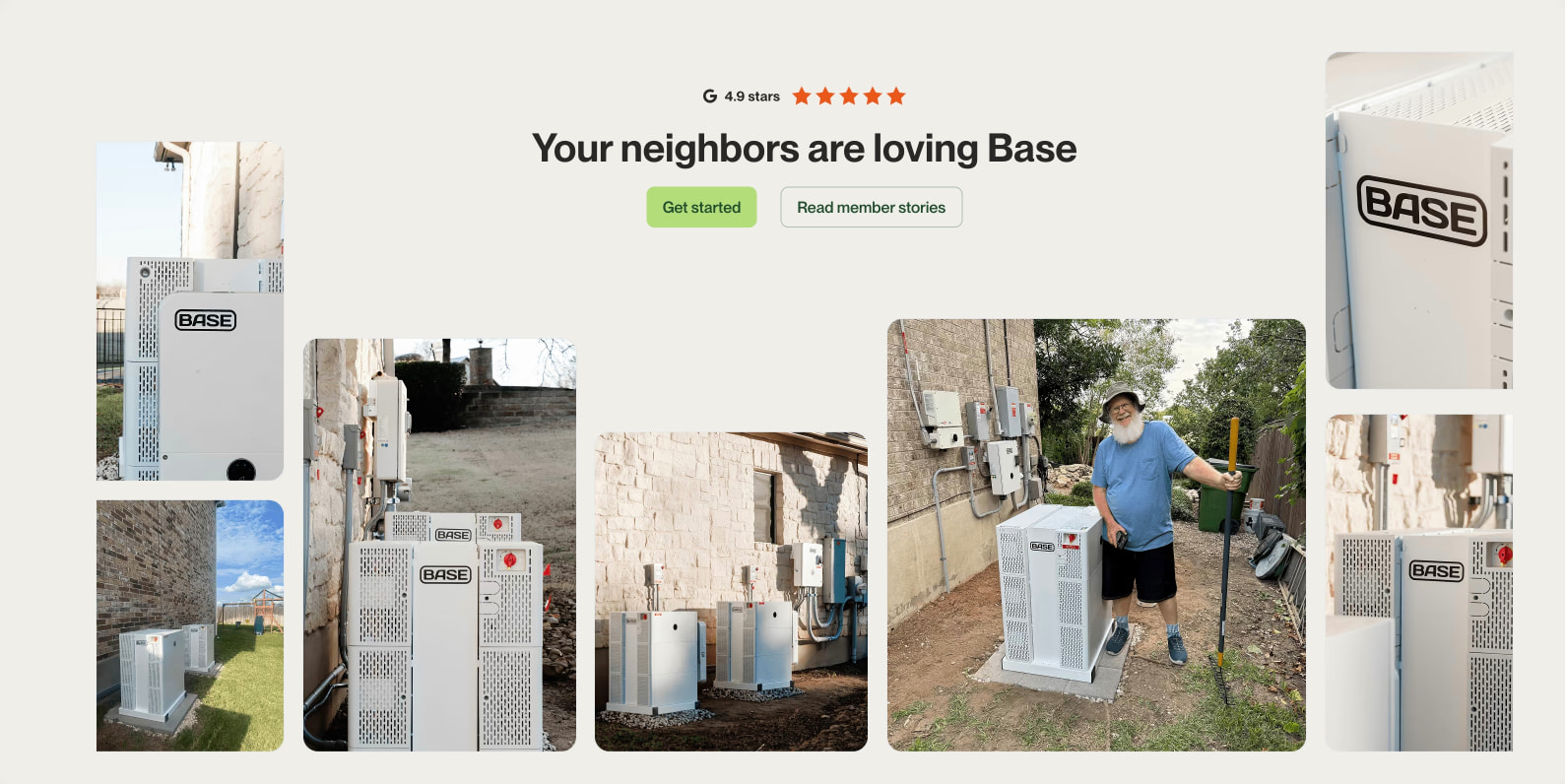 Texas' Only Energy Provider With Home Backup Power | Base Power captured website design